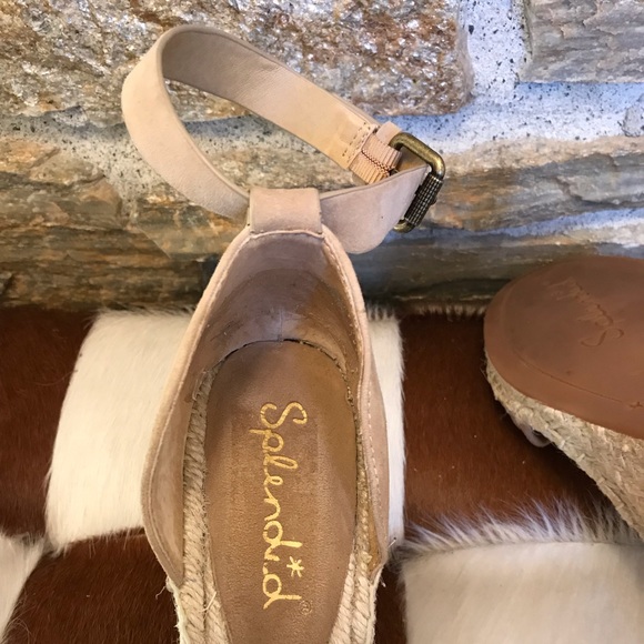 Worn once! Splendid Bedford Wedge Sandal - Picture 7 of 8